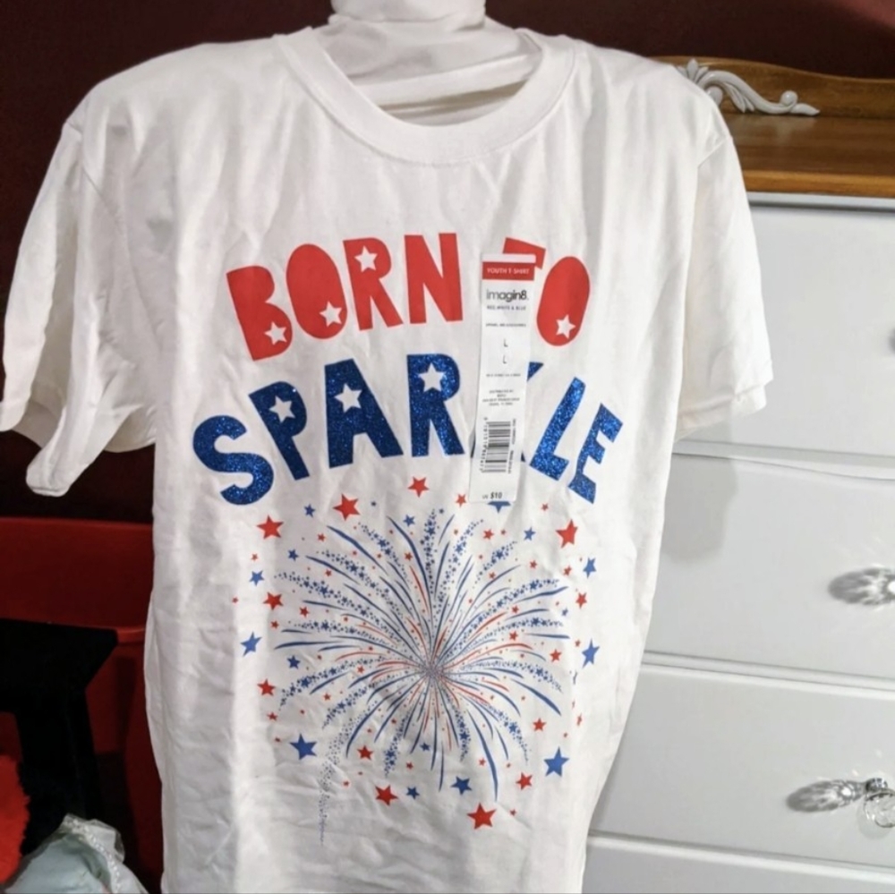 🌞Youth Girl Patriotic T-SHIRT